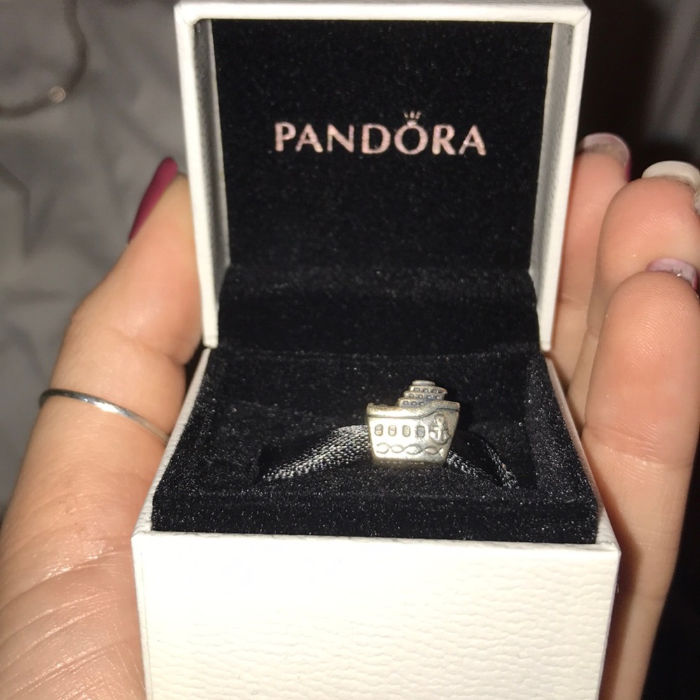 pandora ship charm